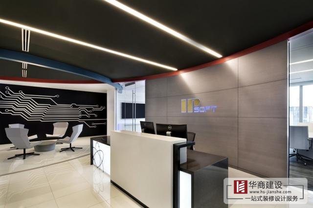 公司前臺(tái)裝修該怎么設(shè)計(jì)，廣州辦公室前臺(tái)裝飾