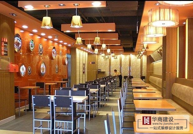 廣州快餐店裝修設(shè)計，快餐店風(fēng)格布局規(guī)劃