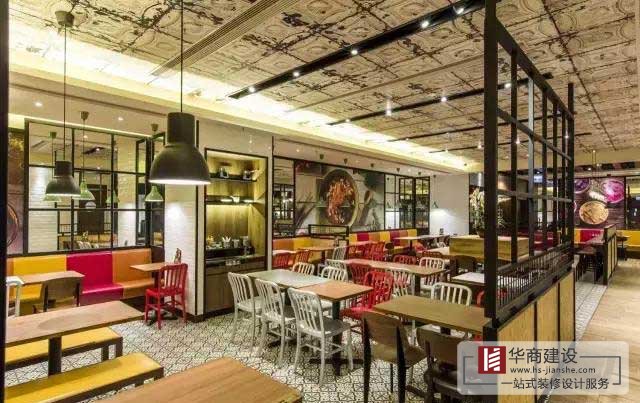 廣州快餐店裝修設(shè)計，快餐店風(fēng)格布局規(guī)劃